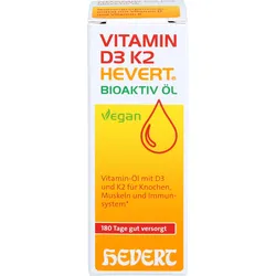 Vitamin D3 K2 Hevert Bioaktiv Öl 20 ML