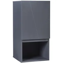 Helloshop26 - Wandmontierter Badezimmerschrank/Regal 60 x 30 x 30 cm grau