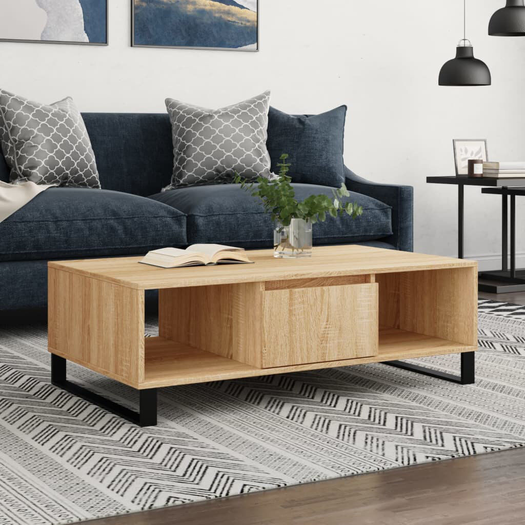 17 Stories Combining functionality and beauty, this coffee table will be the focal point of your room. Sonoma Oak