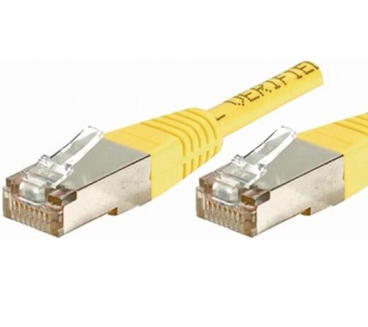 Dexlan Patchkabel Cat. 6A, F/UTP, gelb, 2,0 m 859565