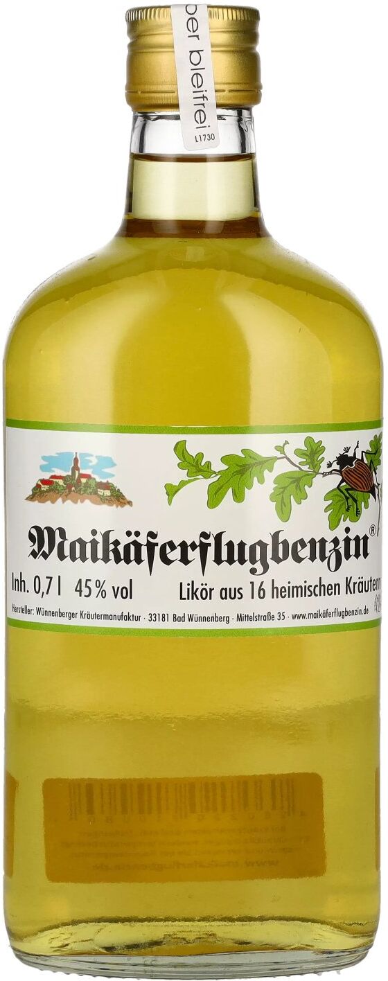 Maikäferflugbenzin Likör 45% Vol. 0,7l