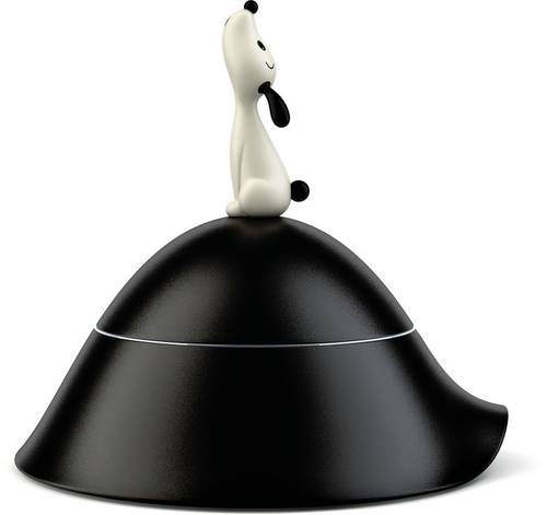 Alessi Hundenapf Lula black AMMI19 B Futterschale Schwarz 1St.