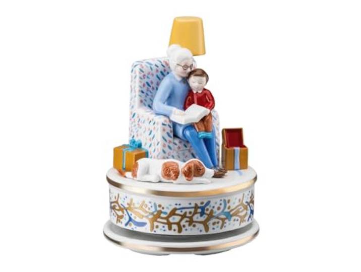 Hutschenreuther Weihnachten Limit. Spieluhr 2022 Spieluhr, Mehrfarbig, 17 cm, 02451-725439-27411