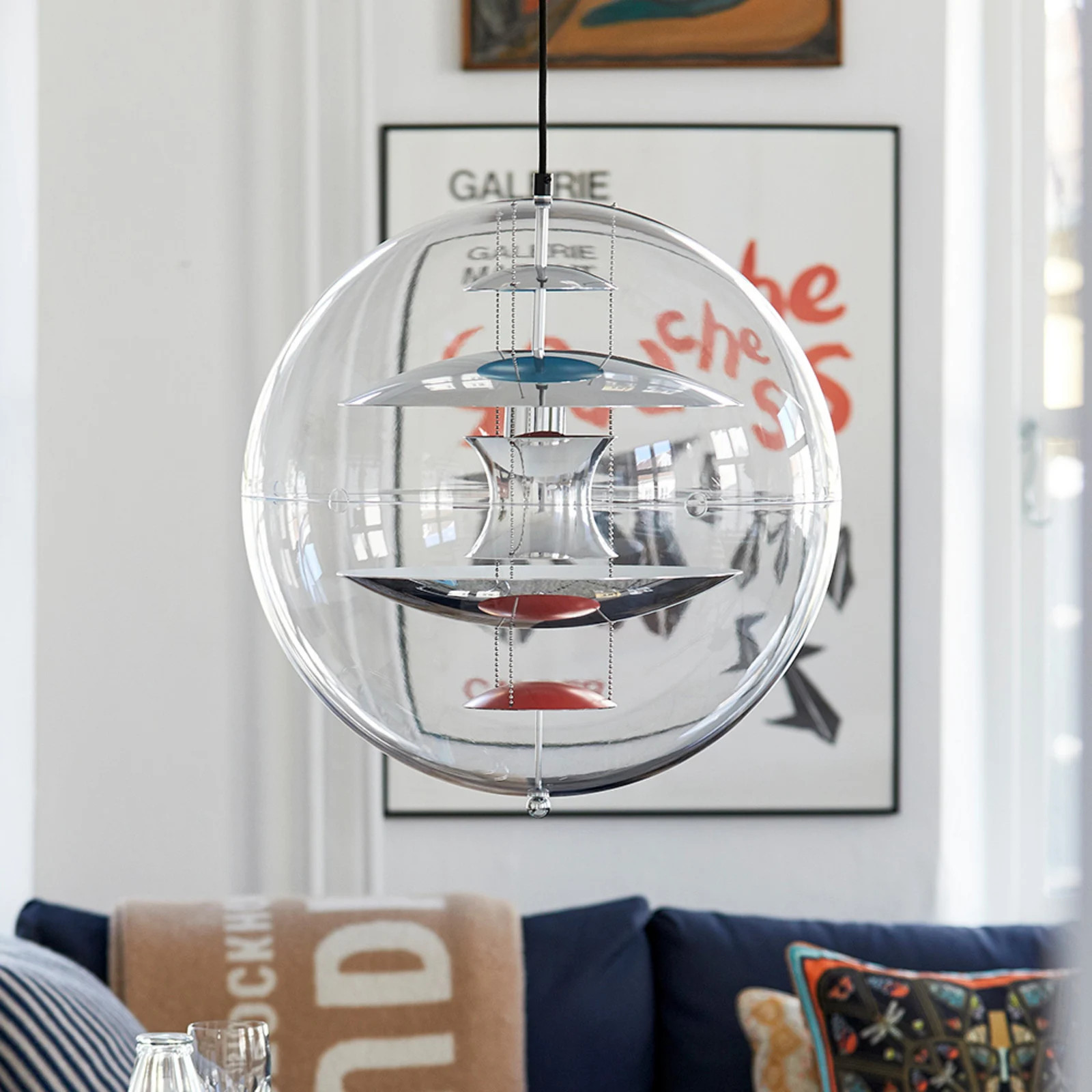 Verpan VP Globe 40 Aluminium Hanglamp - Designer Spherical Lamp