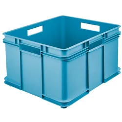 Keeeper - Aufbewahrungsbox 54L Blau 52x43x28 cm EURO-BOX - Kollektion Bruno ECO