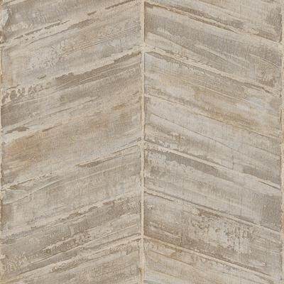 Galerie Wallcoverings Utopia Collection Abstract Chevron Design Vinyl on Non-woven Matte Wallpaper Roll
