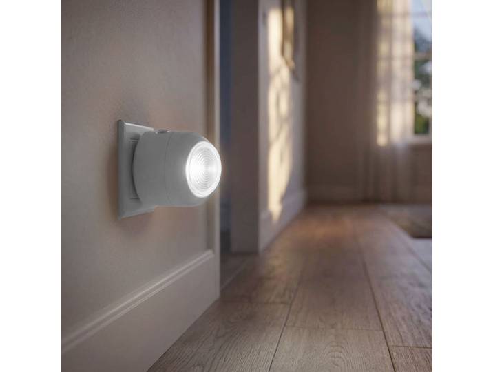 Steckdosenlicht, 360° Erfassungswinkel, mit Tag-/Nacht-Sensor