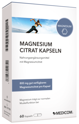 MEDICOM Pharma GmbH MAGNESIUMCITRAT Kapseln 60 St 18131866