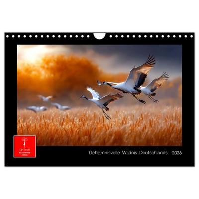 Geheimnisvolle Wildnis Deutschlands (Wandkalender 2026 DIN A4 quer), CALVENDO Monatskalender