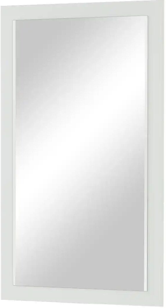 Höffner Spiegel  Paris ¦ weiß ¦ Glas,Aluminium,Holzwerkstoff ¦ Maße (cm): B: 60,3 H: