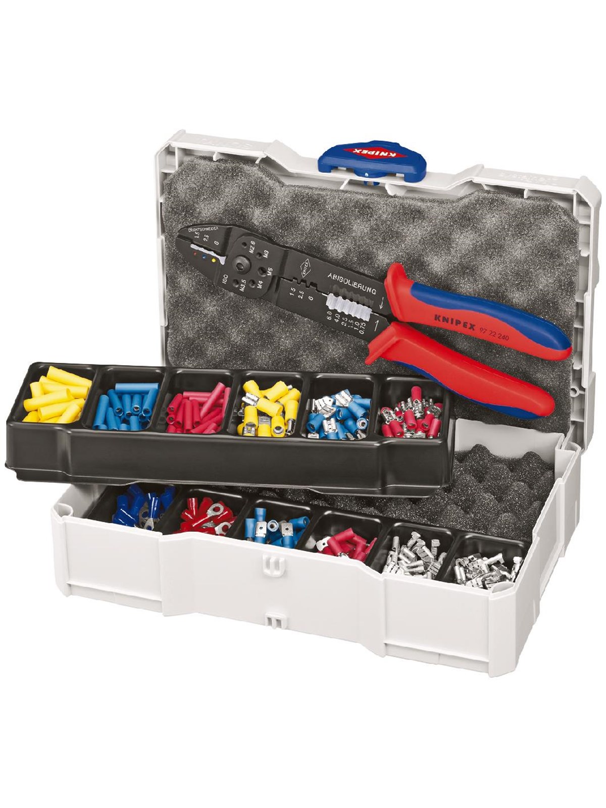 KNIPEX Crimp-Sortimente, für Kabelverbinder