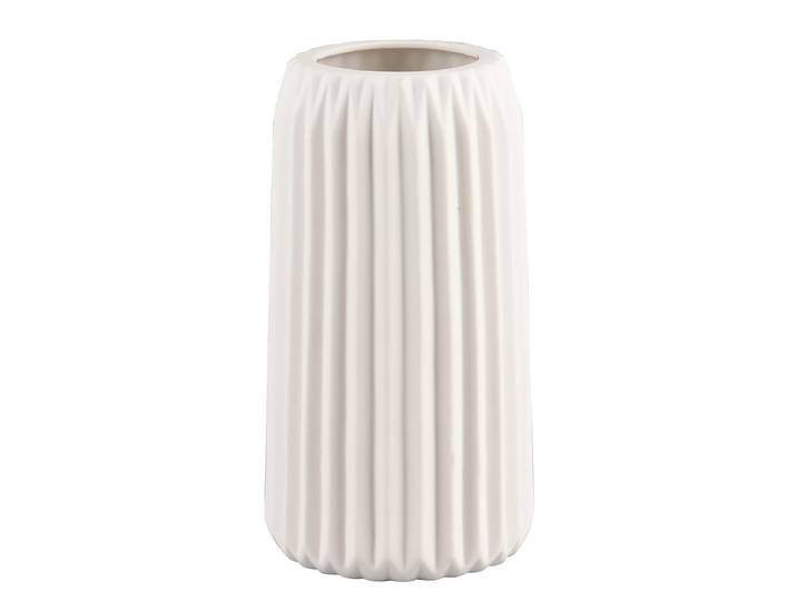 Vase Ruffle Ø 8cm Blanc