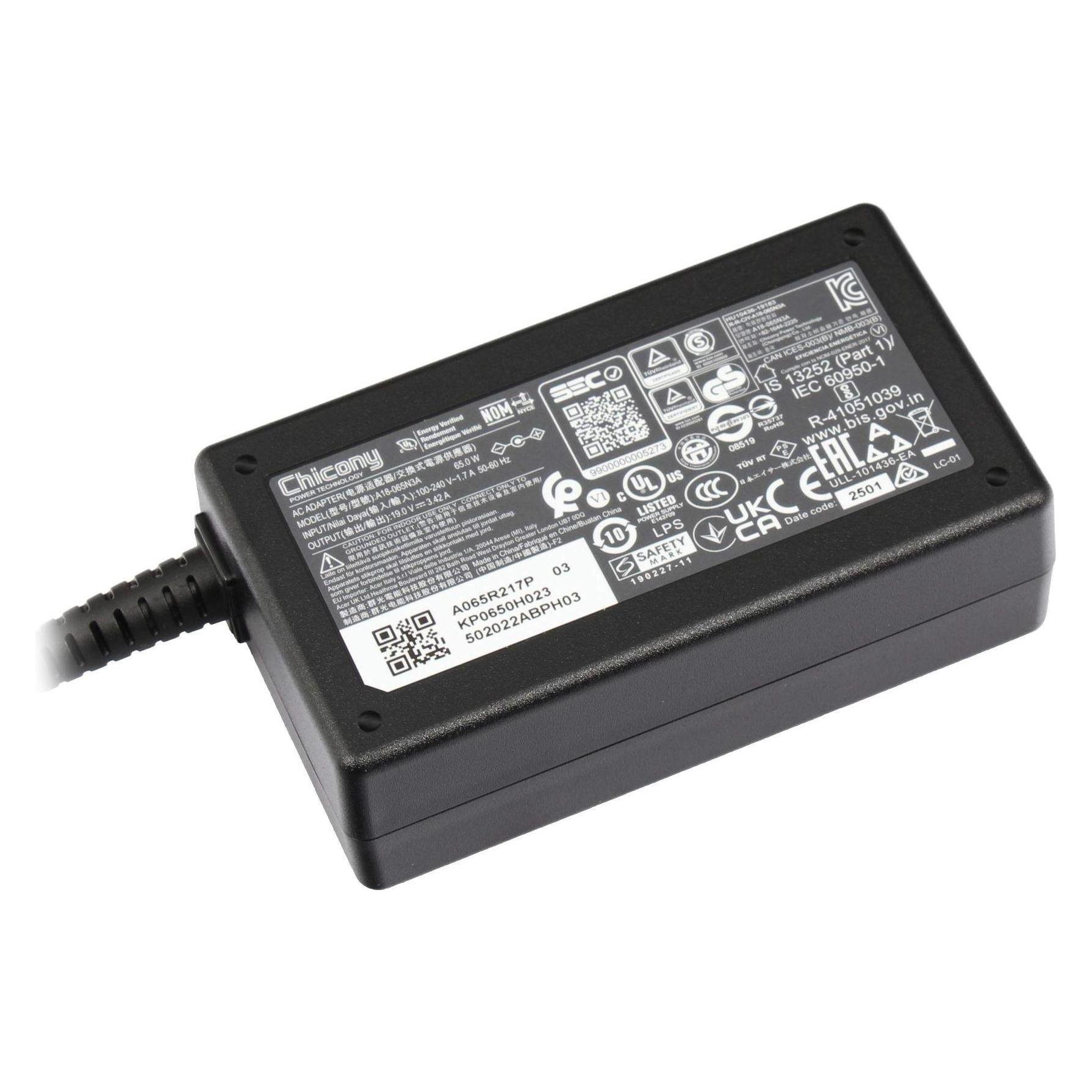 Acer Adaptor AC 19V (65 W) (KP.06503.018)