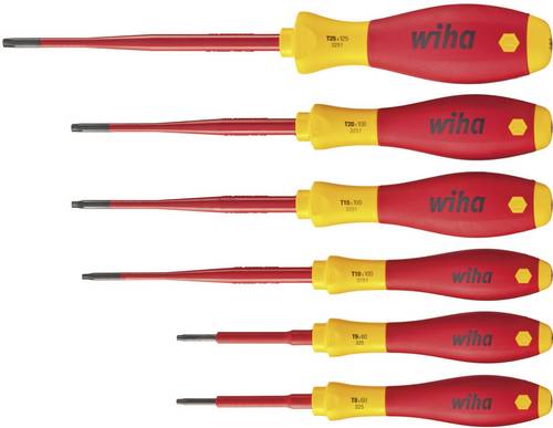 Wiha VDE Schraubendreher-Set 6teilig Tamper Resistant Torx
