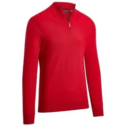 Callaway Merinomix 1/2 Zip Pullover Windstopper rot