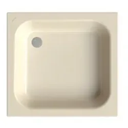 Bette BetteQuinta Duschwanne 5650-001 pergamon, 80x75x15cm
