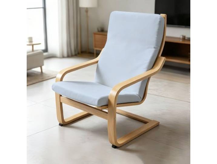 Housse de Coussin pour Chaise Poang Élastique Housse de Coussin Housse de Bras de Chaise\,R