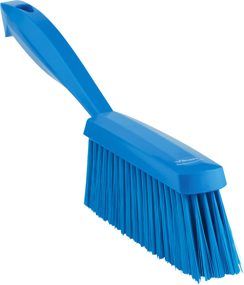 Handfeger, lebensmittelecht, weich, VE 15 Stk, blau Vikan