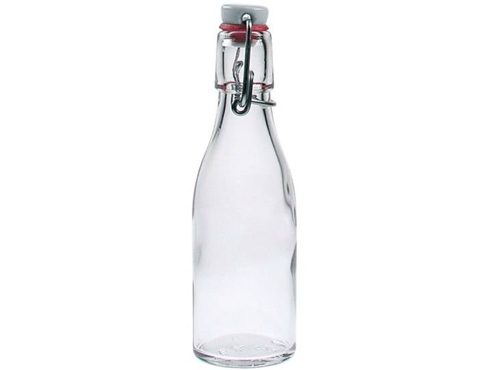 Flasche Therese Transparent Aluminium/Glas H 19 cm 0.2 l - Flasche