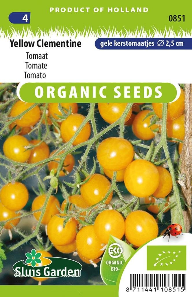 Sluis Garden Tomaat Yellow Clementine BIO