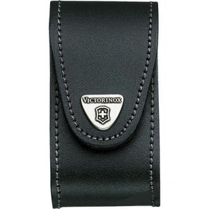 Victorinox Gürteletui 4.0521.3 für Taschenmesser, aus Leder, mit Klettverschluss, schwarz