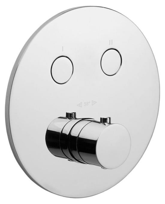 Sanitary Brands Stella Smart Push thermostaat inbouwmodel voor 2 verbruikers