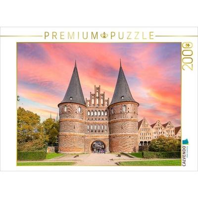 CALVENDO Puzzle Museum Holstentor | 2000 Teile Lege-Größe 90x67cm Foto-Puzzle für glückliche Stunden