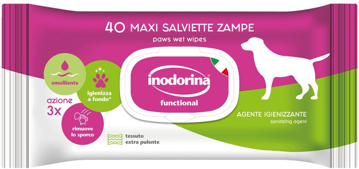 Inodorina Salviette per Zampe 1PZ