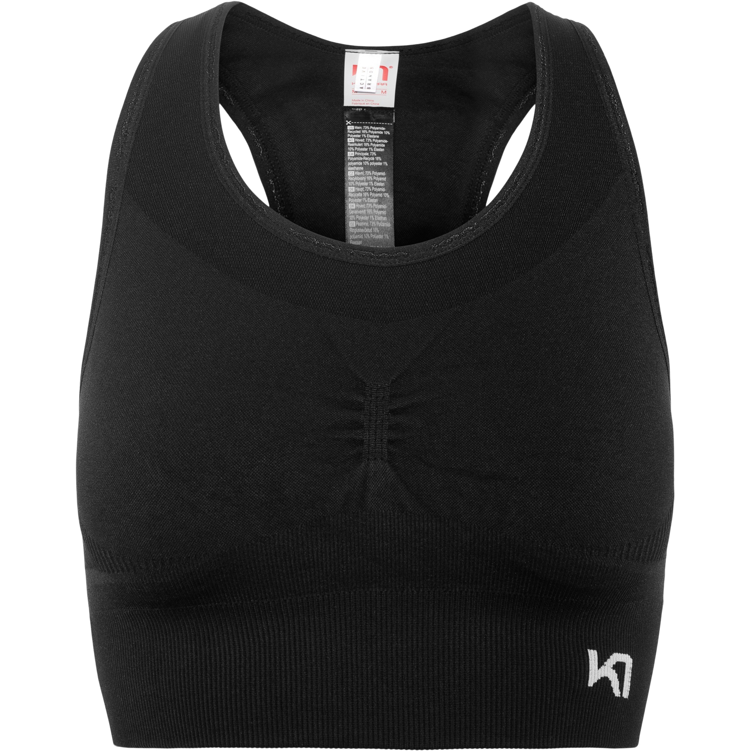 Kari Traa Ness 2.0 Sport BH Damen Sport-BHs schwarz Größe XS Trekking Elastisch