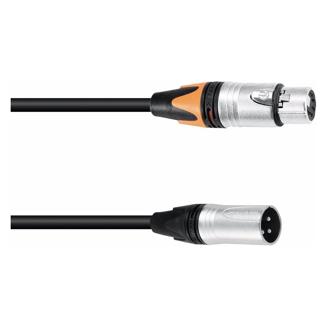 Psso Adapterkabel DMX XLR 3pol/5pol 0,3m sw (0.30 m, XLR Kabel) (30227835)