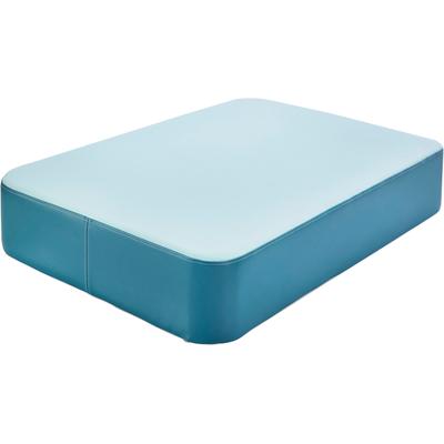 Weichbodenmatte "Hüpfpolster S", grün (dunkelgrün, mintgrün), HIPP-HOPP - DAS HÜPFPOLSTER, Sportmatten, Kinder, B/H/L: 70cm x 17cm x 97cm, Hüpfmatte; 97x70x17 cm; Made in Germany, B:70cm H:17cm L:97cm