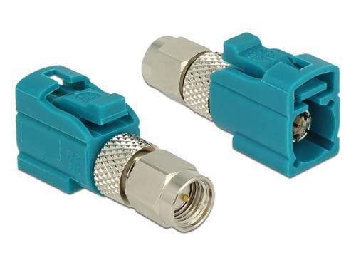 Delock 89639 89639 HF-Adapter Fakra-Buchse - SMA-Buchse 1St.