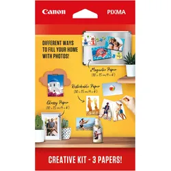 Canon, Thermopapierrolle, PIXMA Creative Kit 2 MG/RP/PP-201