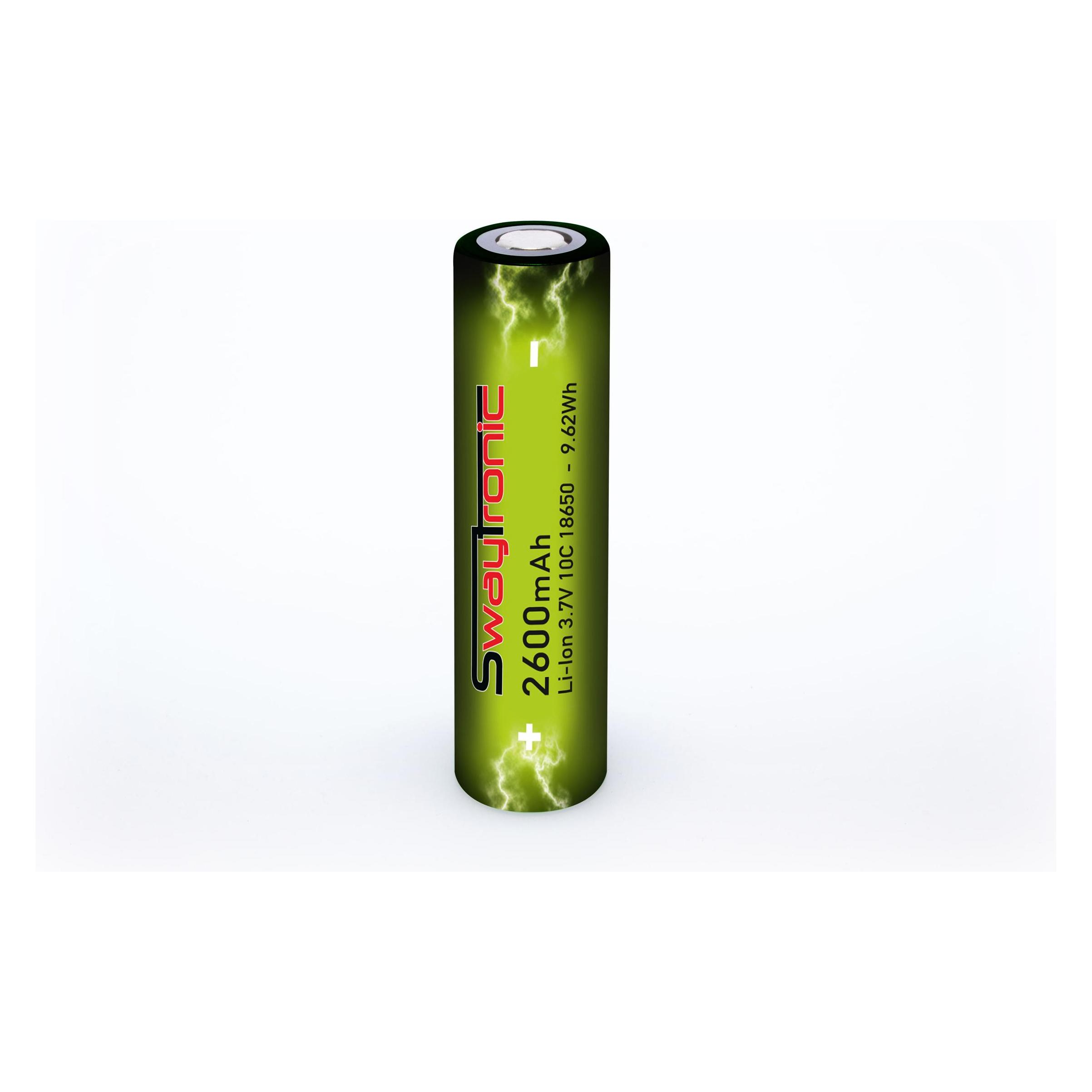 Swaytronic Li-Ion 18650 2600mAh 10C (1 Stk., Akku) (21294753)