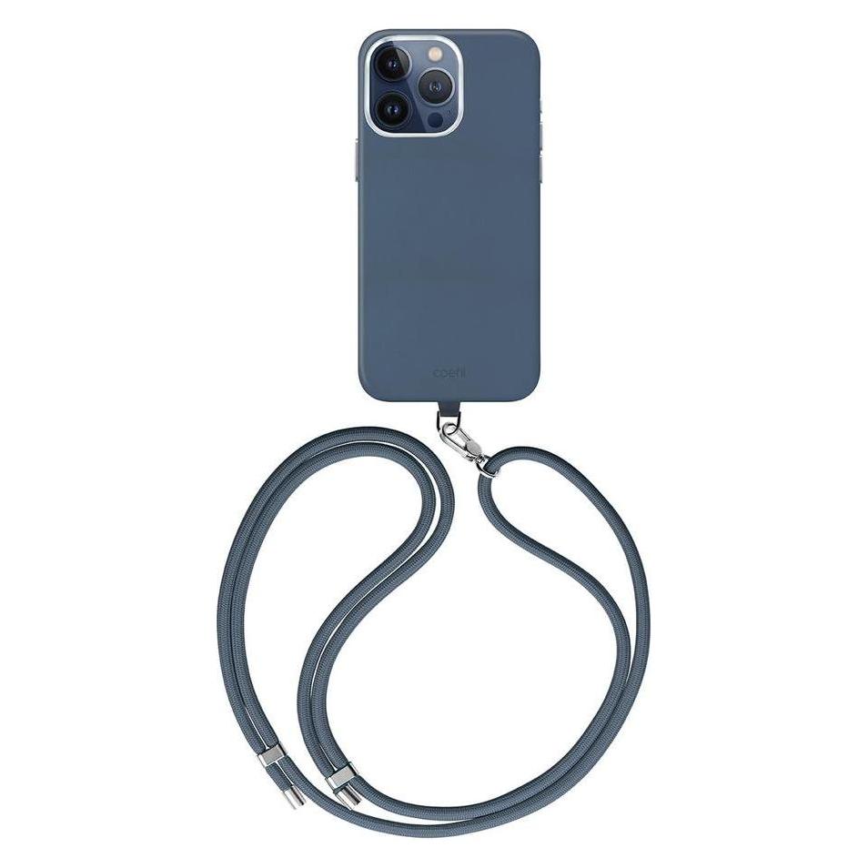 Uniq etui Coehl Muse iPhone 15 Pro 6.1" Magnetic Charging niebieski/sapphire blue (Apple iPhone 15 Pro) (1579257259)