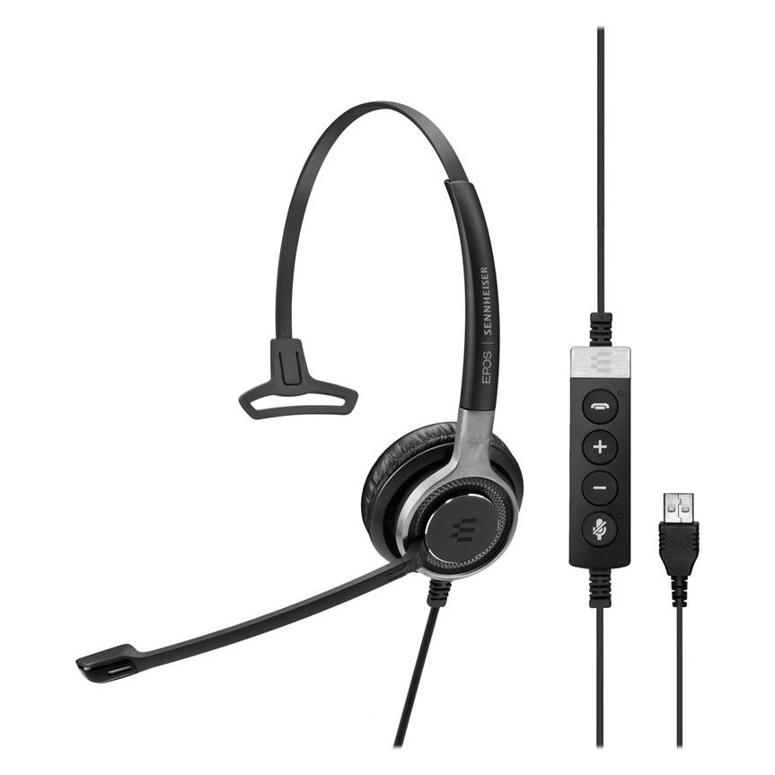 EPOS SENNHEISER IMAPCT SC 635 USB Century Mobile Monaural Headset (Kabelgebunden, USB-A) (1000643)