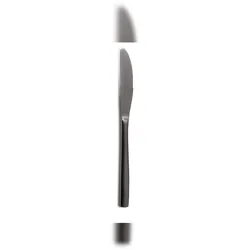 Comas Schwarz Tafelmesser Model Bcn Satin Black X 12 Stück