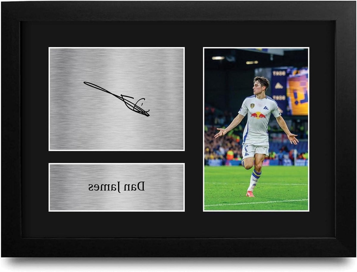 Gesigneerde Foto Wanddecoratie A4 Formaat Zwart