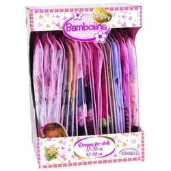Dimian Toys Doll Dresses 33-38Cm (Per Displ/18St)