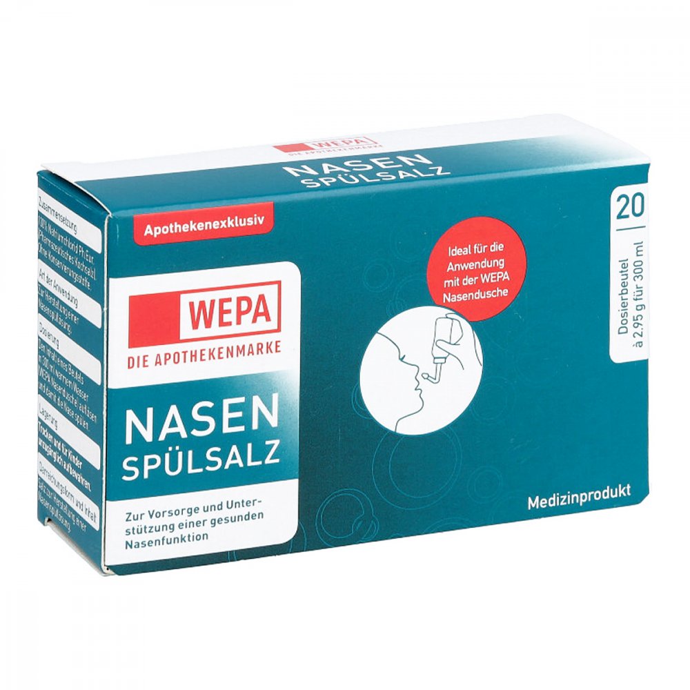 WEPA Apothekenbedarf GmbH & Co KG Wepa Nasenspülsalz 14256269