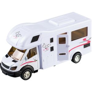 Happy-People Fahrzeug Wohnmobil, mit Rückzug, aus Metall/Kunststoff