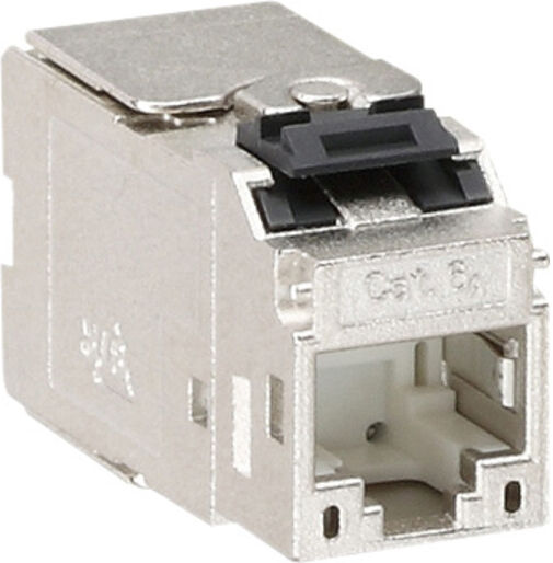 Gira Prise modulaire RJ45 Cat6A avec protection antipoussière 574000 (574000)