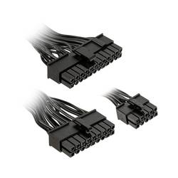 Kolink KL-CBR-ATX Strom Anschlusskabel Schwarz 60 cm