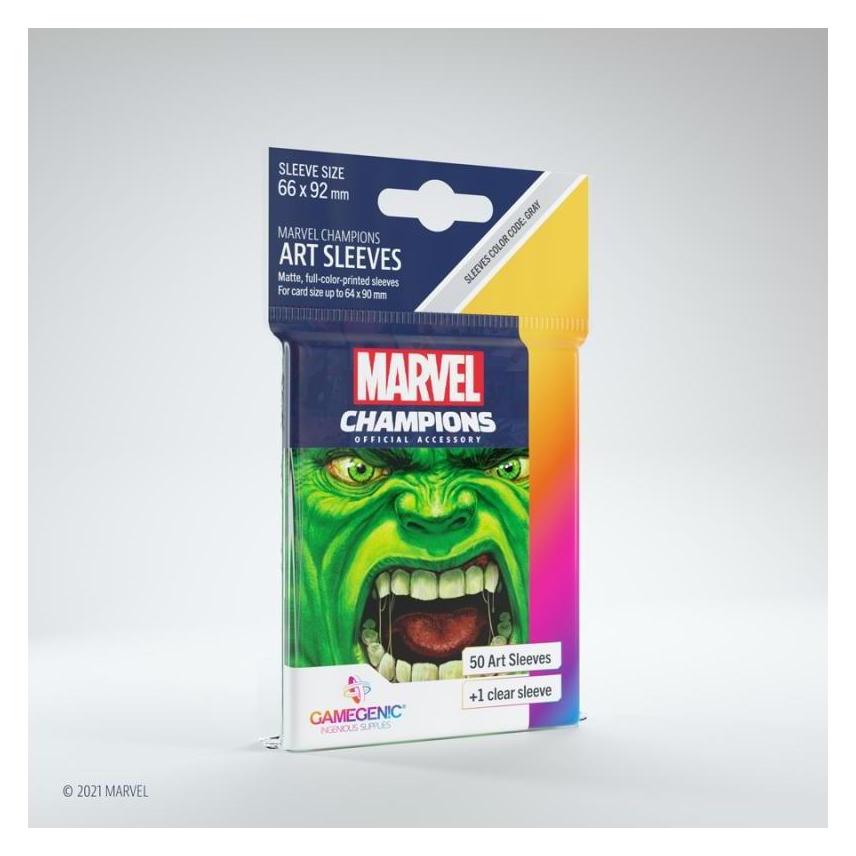 Gamegenic GGS15004ML - Marvel Champions Art Hüllen - Hulk (50 Hüllen) (2003762)