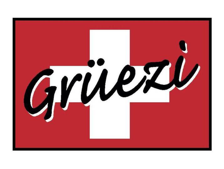 Fussmatte Grüezi Fussmatte , rot, B:50cm L:75cm, Kunstfaser, WASH+DRY BY KLEEN-TEX, Teppiche, Fussmatte