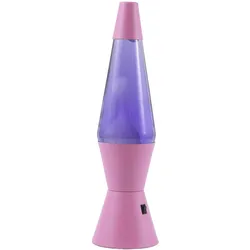 Total Juggling, Nachtlicht, iTotal - Spaceship LED Lava Lamp - Purple (XL3331)