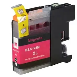 Kompatible Druckerpatrone Brother LC-123 M Magenta XL, LC123M