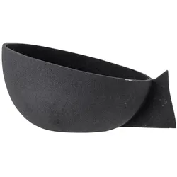 Bloomingville Schüssel Umar, L21.5 x B19 x H10cm, schwarz