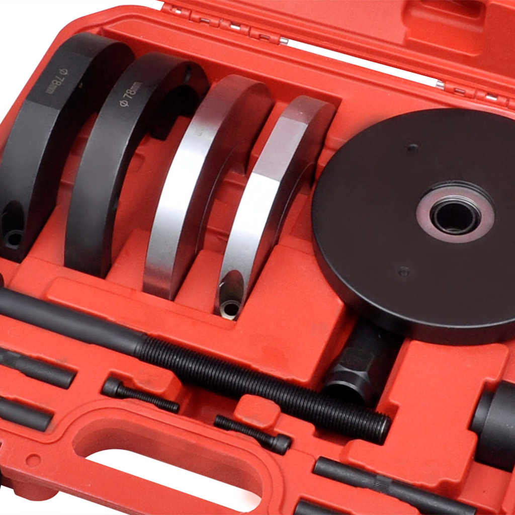 vidaXL Kit outils roulement moyeu roue 14 pcs pour Ford Mazda Volvo