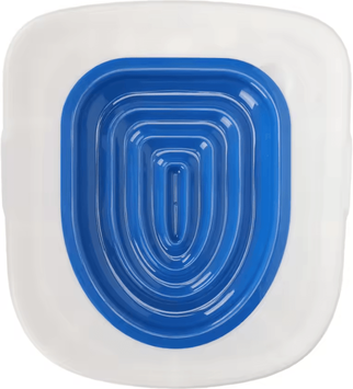Inspire Curations Reusable Cat Toilet Training Kit Eco Friendly Litter Box Transition System blue